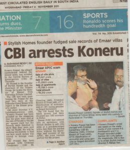 Cbi Arrest Koneru