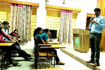 Interacting with St Joseph’s journalism students