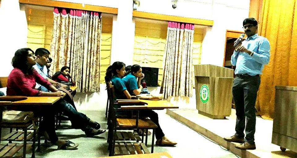 Interacting with St Joseph’s journalism students