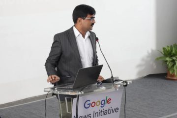 Google News Initiative and Dataleads poll check training for journalists at Hyderabad St Mary’s college Yousufguda